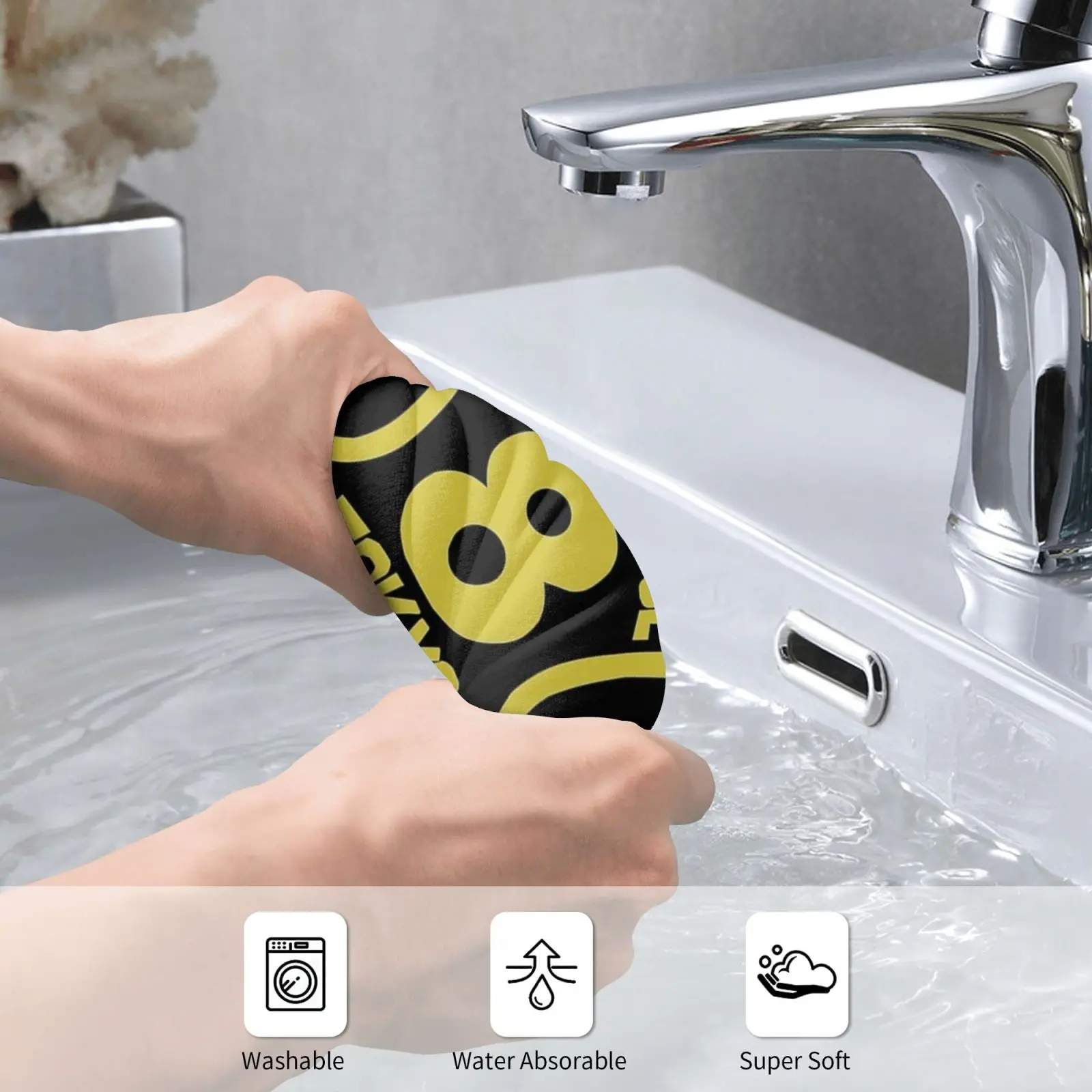 Emblem Custom Towel Bath Towel Anime Manga Tokyo Shinra