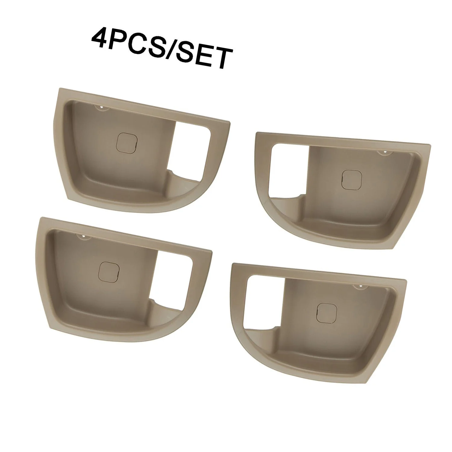 

4pcs Car Inside Door Handle Trim Cover for 2007-2012 Hyundai Santa Fe 82611-2B000 82621-2B000 83621-2B000 83611-2B000