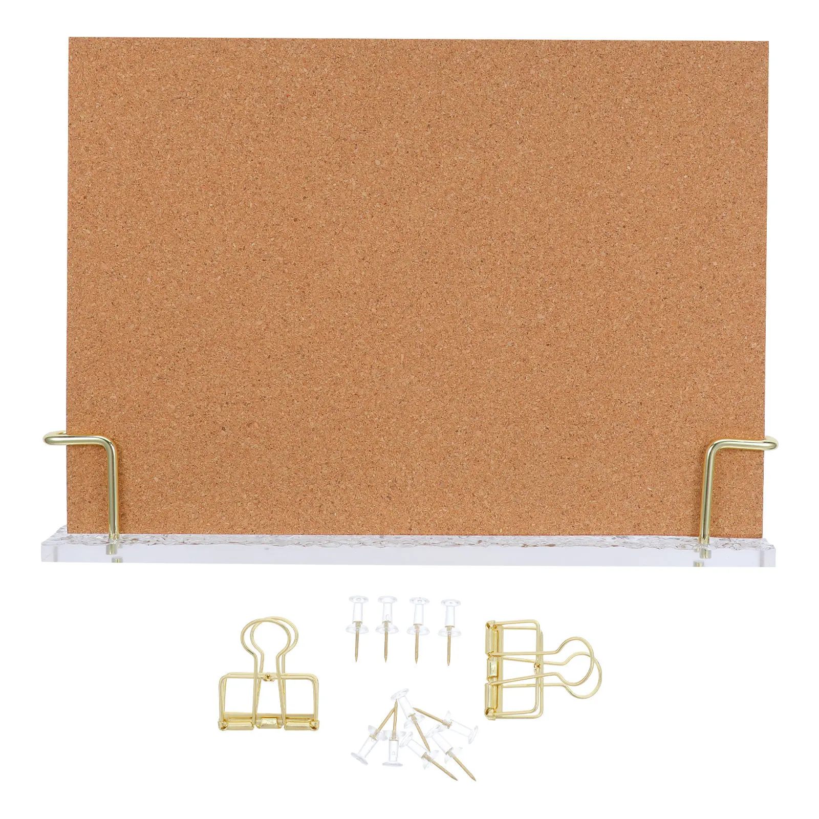 1 סט שולחן כתיבה קטן לוח שעם ממוסגר מעץ מעמד תצוגת תזכורות למשרד ארגונית ביתית לוח סיכות למשרד