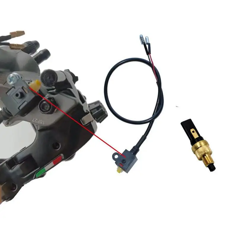 Left& Right Brake Switch RCS19 Direct Push Up Pump Brake Power Off 2Pcs/Set