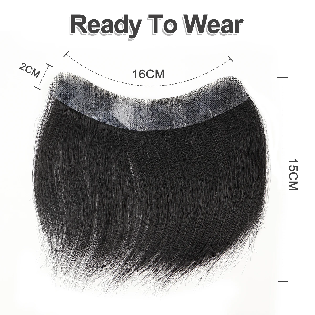 الرجال أمامي الشعر المستعار مستقيم الخامس نمط خط الشعر الأمامي للرجال الشعر البشري رقيقة جدا الجلد بولي Men الرجال الشعرية الاصطناعية الاستخدام اليومي