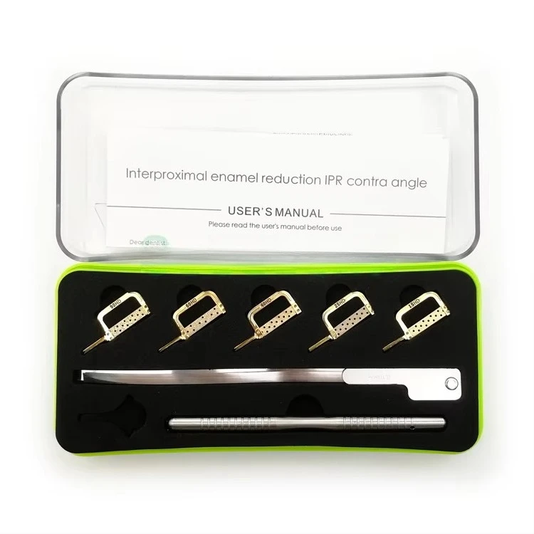 

Поршневая IPR-система зубных протезов с интерпроксимальной зачисткой для ручного использования/ортодонтических инструментов