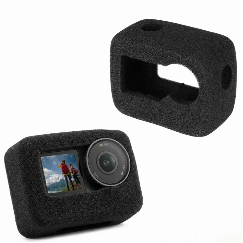 Sponge Windslayer Foam Housing Foam Soft Noise Reduction Sponge Protective Windscreen Case for DJI Osmo Action 6