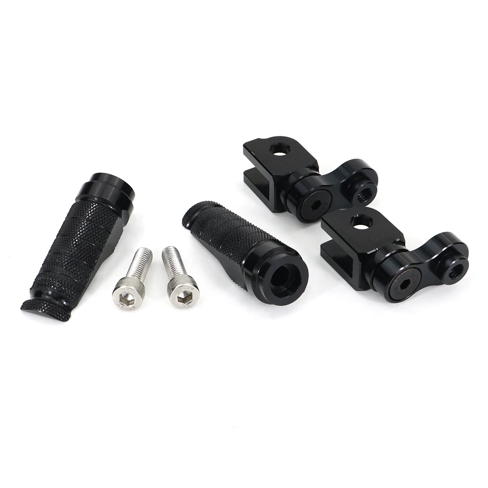 Motorcycle Front Footrests Foot Pegs Adjustable Fit For Suzuki GSXR 125 GSXR 600 GSXR 750 GSX-R1000 GSX-S125 GSX-S750 GSX-S1000