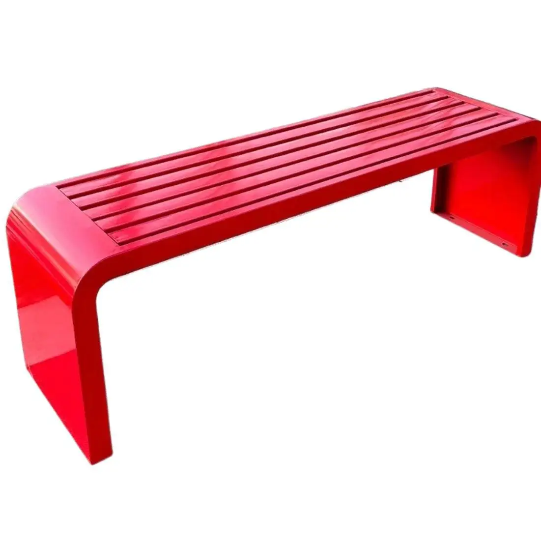 

Full wrought iron bench park outdoor bench shopping mall courtyard stainless steel outdoor leisure backrest se