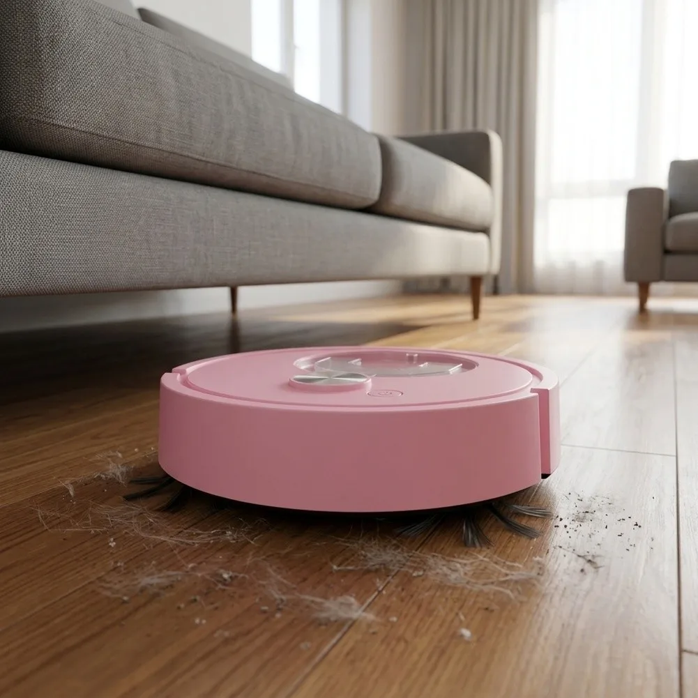 For Quiet Night Use 3 In 1 Floor Cleaner 3 In 1 Floor Cleaning Cleaning Tool Quiet Auto Vacuum Corner Dust Collection