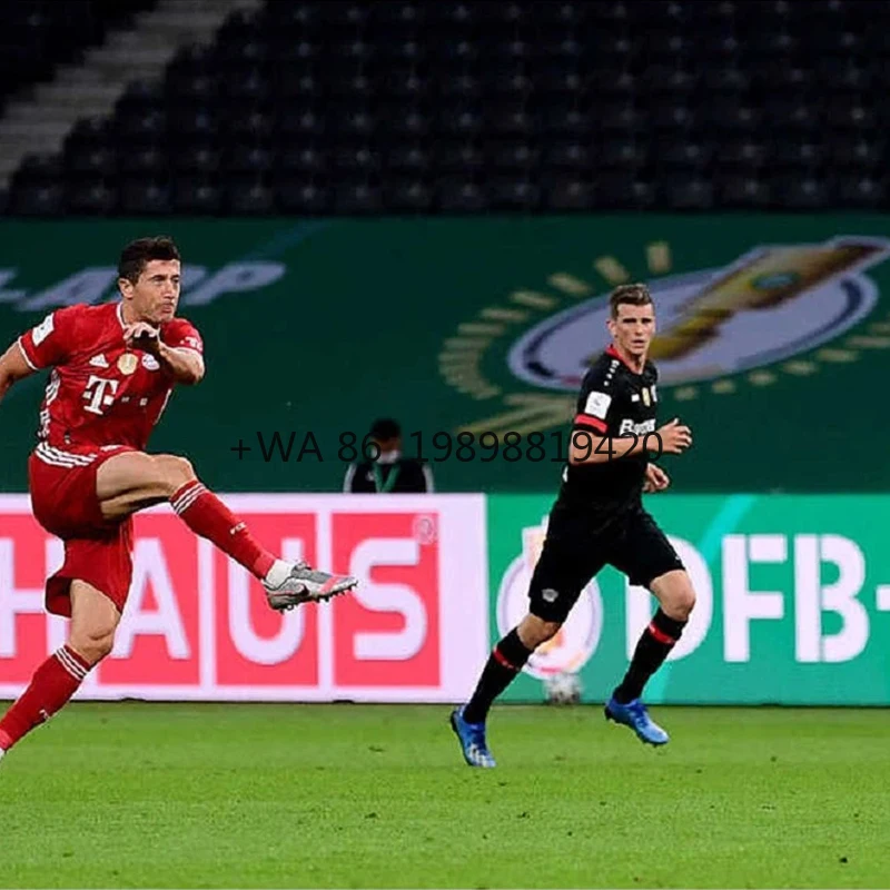 Customizable Soccer Football Sports Entertainment Field Outdoor Advertising P3 Billboard Sign Panel Hd Stadium Perimeter Led Dis