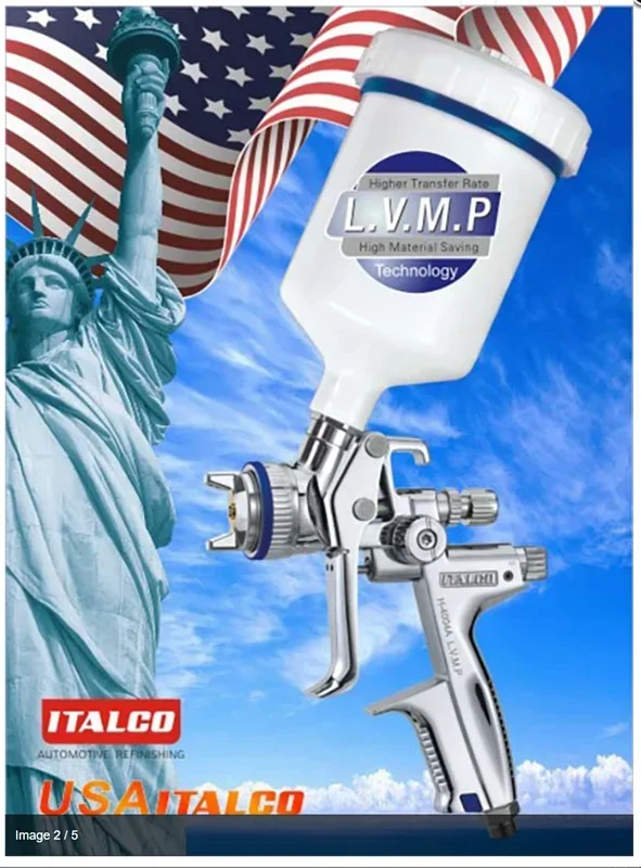 ITALCO 400 painting spray gun 1.3 tip 600ml cup n