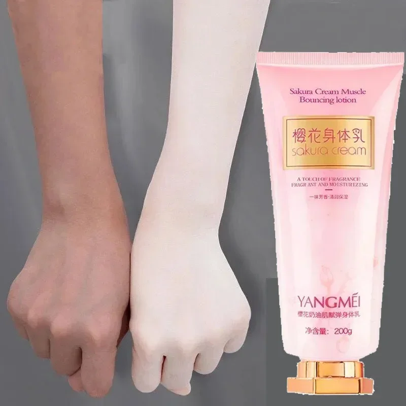 

Japan Sakura Whitening Body Lotion 200g Niacinamide Lotion Moisturizing Brightening Skin Lightening Cream for Dark Skin