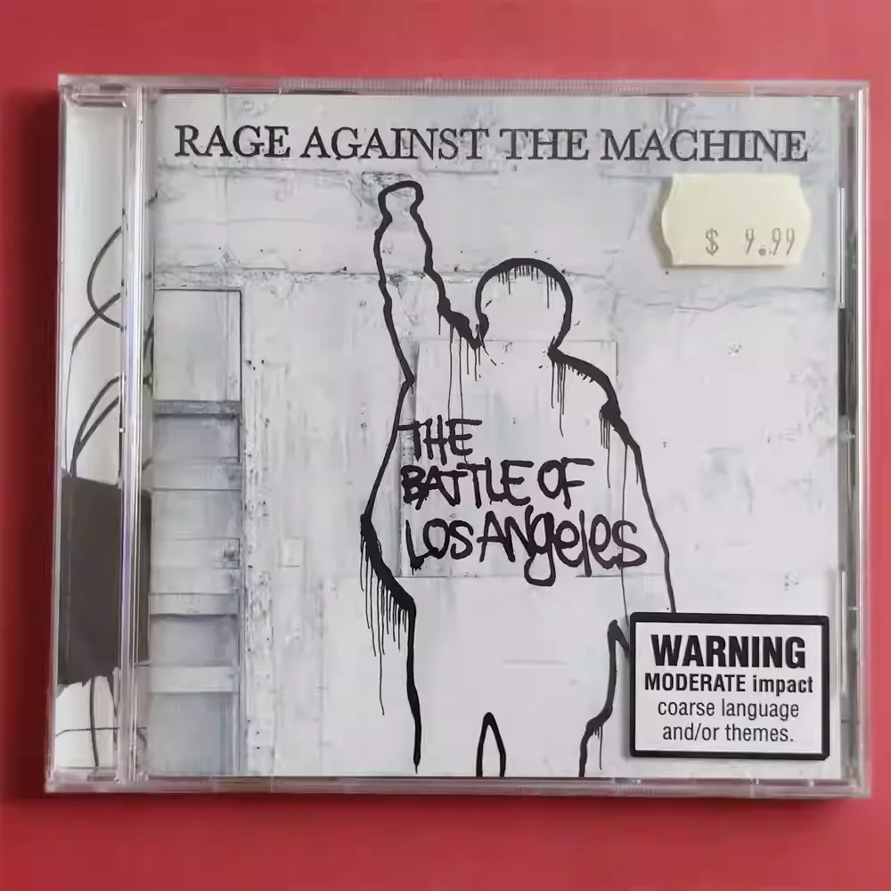 

CD Classic Rap Metal Album Rage Against The Machine Music CD The Battle Of Los Angeles Music Record Cosplay Soundtracks Box Gift