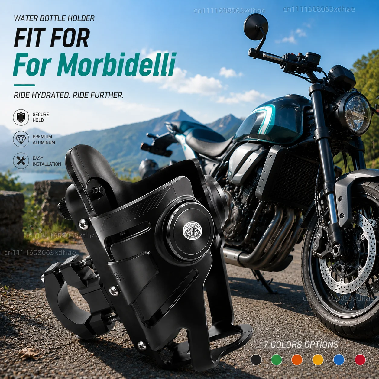 

Motorcycle Water Bottle Holder For Morbidelli T 1002 VX 502 250X 125X Coffee Beverage Tea Cup Support Modification Accessories