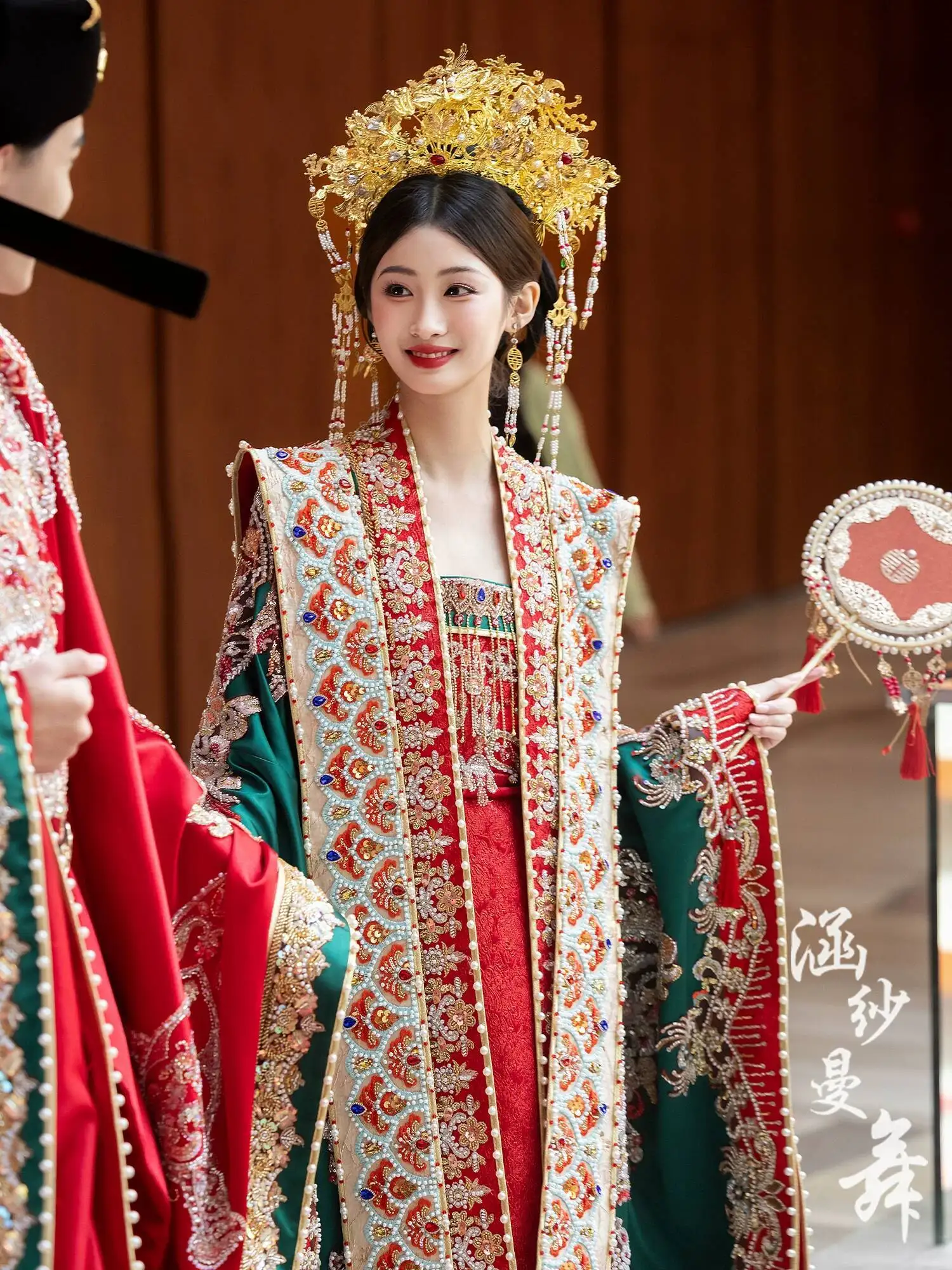 Song Dynasty Hanfu Wedding Attire, Complete Set For Couples, Ancient Chinese Wedding Dress, Traditional Bridal Gown With Phoenix