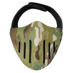 Tactical Glory Knight Mask Airsoft Paintball Militar Shooting Protection Mask Outdoor Warm Half Face Mask