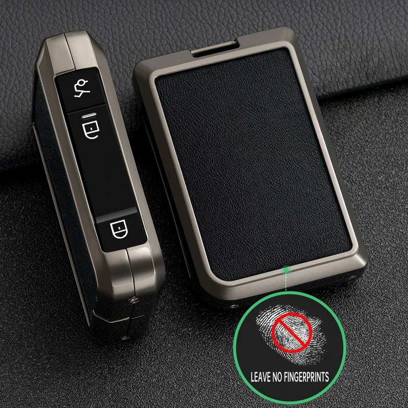 

LYNK&CO zinc alloy car key case is suitable for Lingke 05 01 02 03 06 remote control key protector bracket car accessories