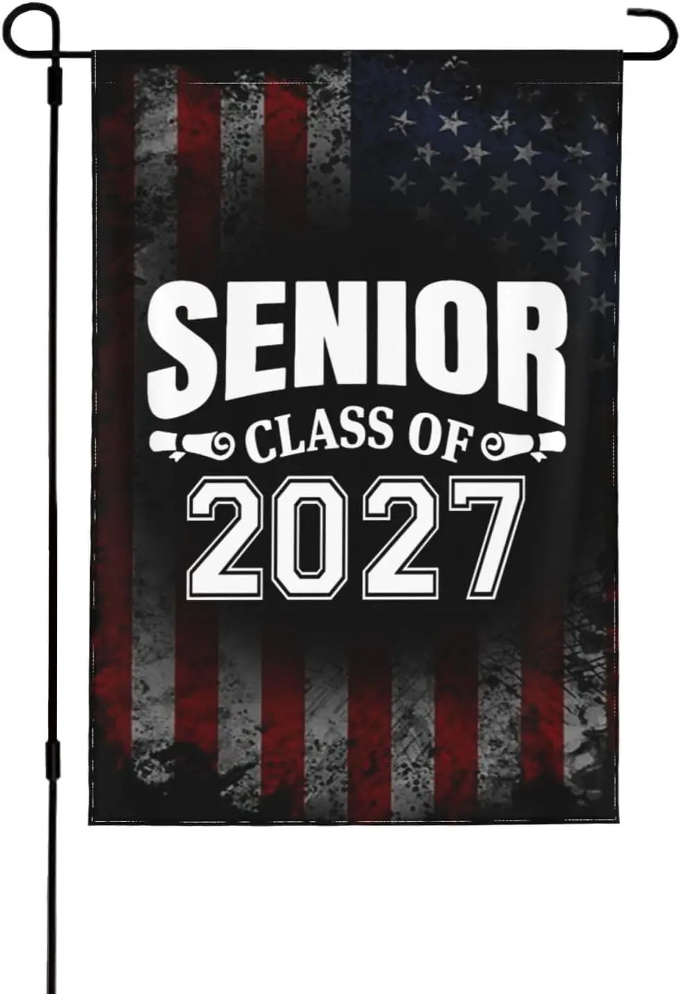 Senior Class Of 2027 Double Sided Garden Flag 12.5