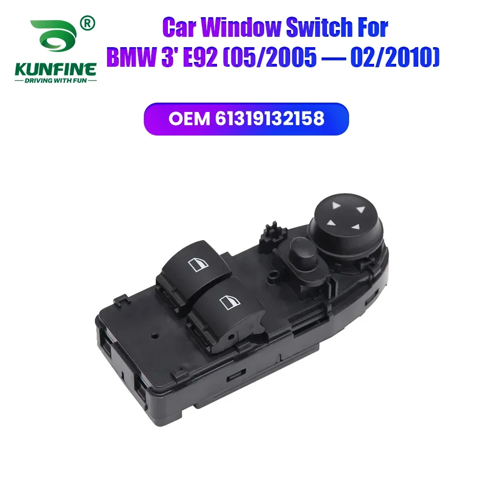 

Car Window Switch Button Front Left Power Master Control For BMW 3' E92 LCI Part NO. 61319132158