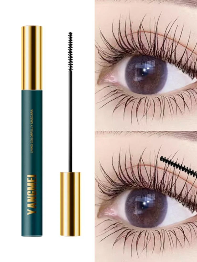 Mascara à friser Ultra-fin, épais, allongeant, longue durée, imperméable, sans taches, maquillage pour un Look naturel