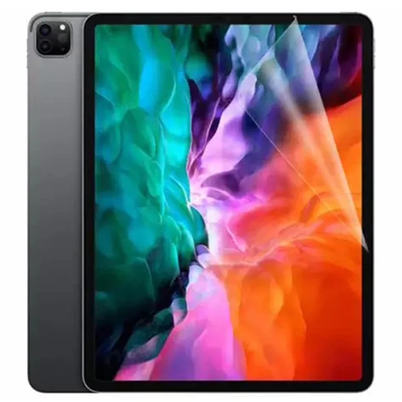 Soft TPU Hydrogelฟิล์มสําหรับApple iPad Pro 12.9 2022 2021 2020 2018 ป้องกันหน้าจอสําหรับiPad Pro 12.9 2017 2015 ป้องกันฟิล์ม