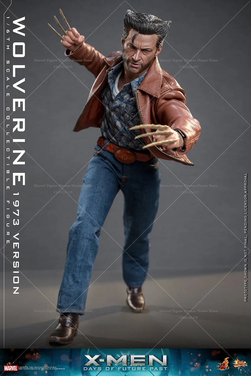 HOTTOYS MMS660 1/6 Scale Marvel X-Men Origins Wolverine Logan Howlett Mutant Mercenary 12-inch Full Set Action Figure Soldier