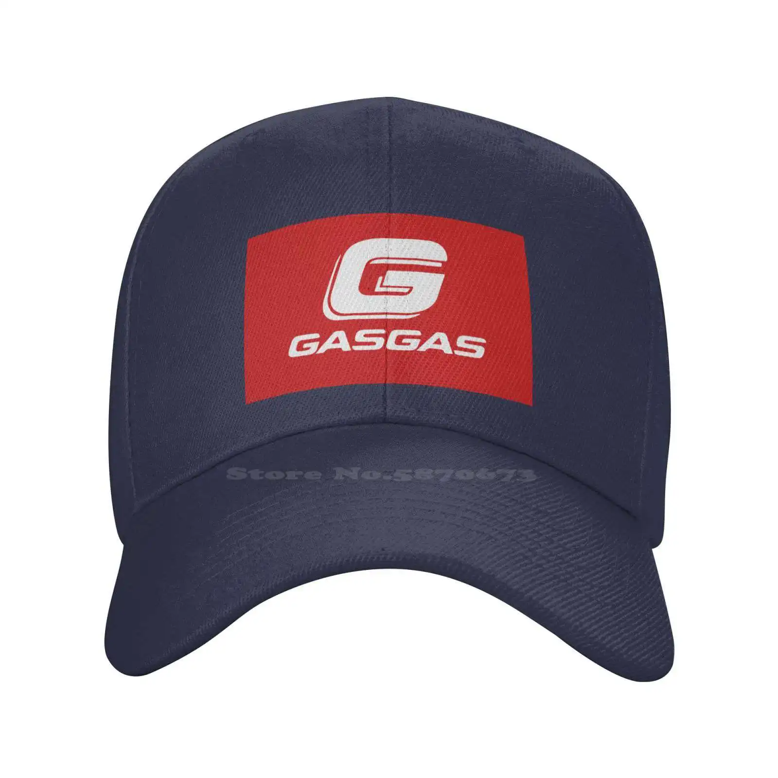 Gas Gas (GASGAS) Logo Print Graphic Casual Denim cap Knitted hat Baseball cap