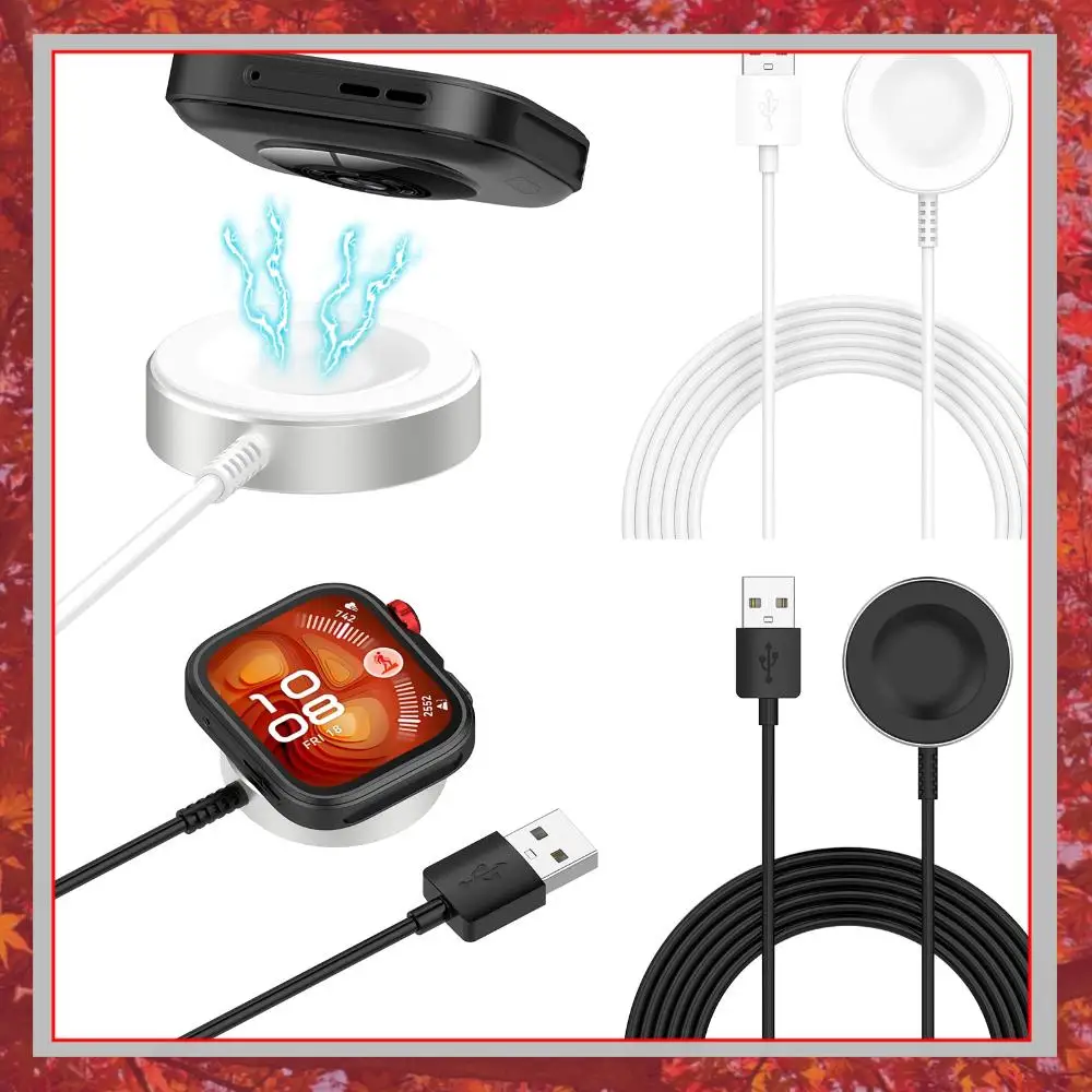 

Replacement USB Charger Charging Cable for Huawei Watch Fit 4/GT6/GT5 Series Replacement Charging Cradle Adapter Dock