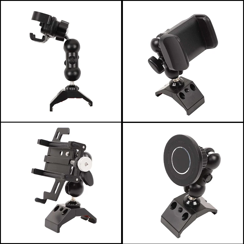 For Ford Ranger T9 2023-2026 1Pc Magnetic Phone Mount Above Navigation Screen Adhesive Base MagSafe Compatible Holder
