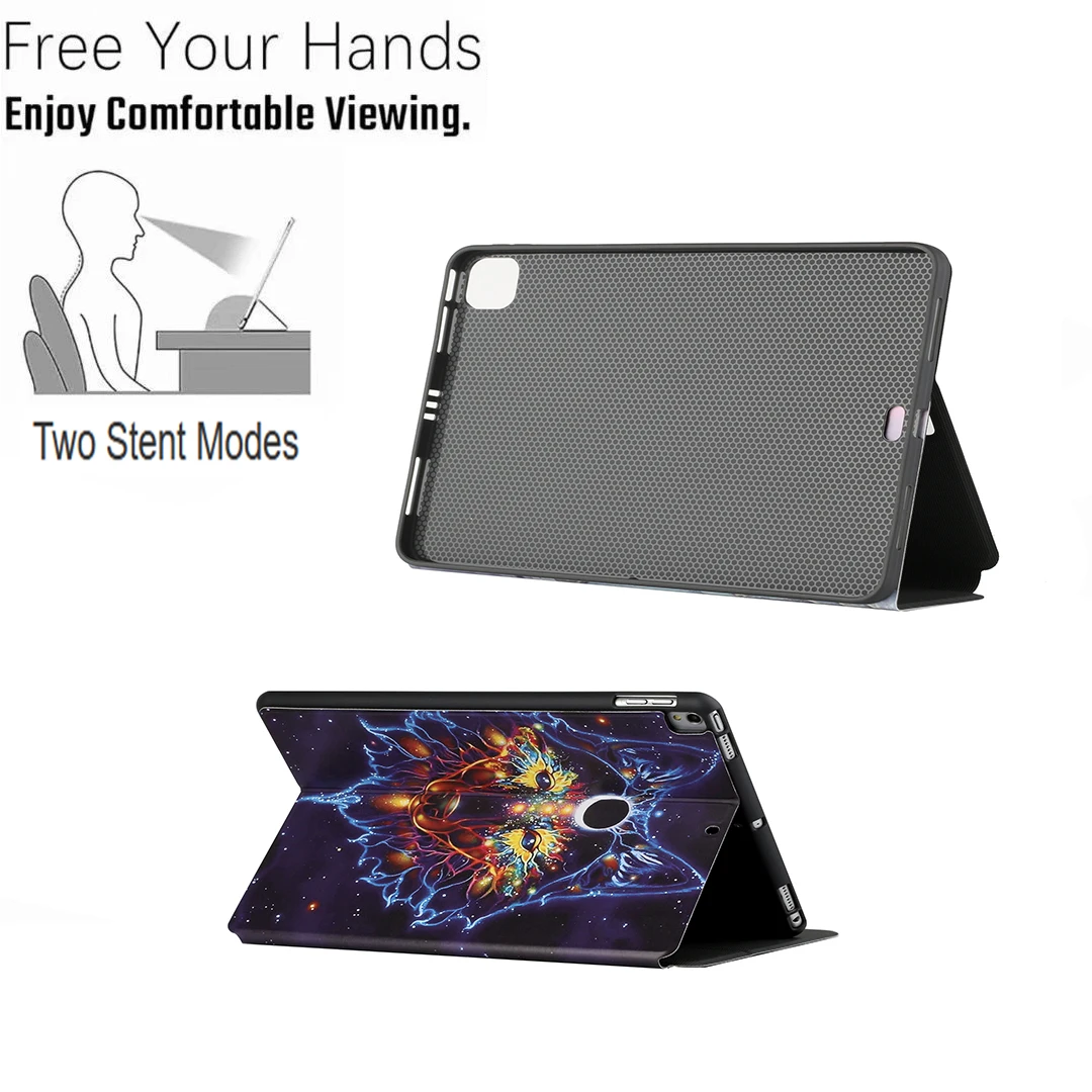 Étui de protection antichoc avec support réglable, pour Huawei Matepad T10/T10S/T8 Matepad T3 9.6 "Matepad T5 10.0 Matepad 10.4