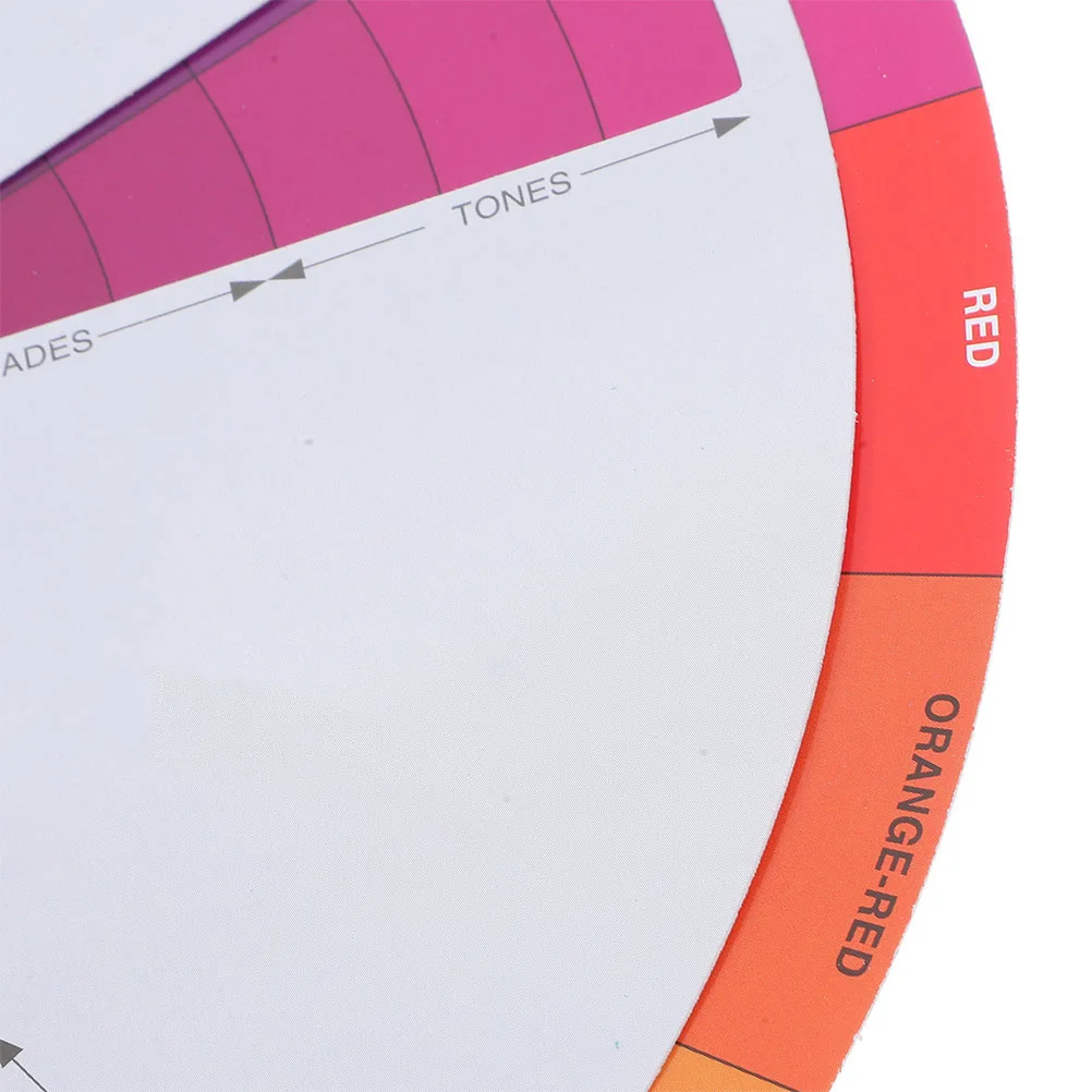 

4pcs Gradient Wheel International Standard Compact Mixing Guide For Artists Painters Designers Nail Art Tools Color Learning