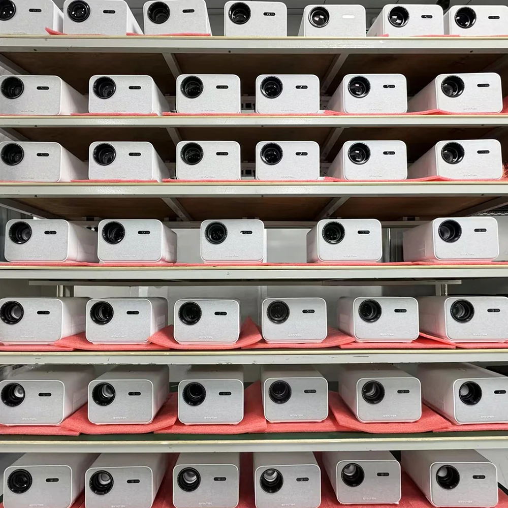 Proyektor U12 Anti Debu Smart Android WIFI LED Video Home Theater Portabel 1080P 3D 4K