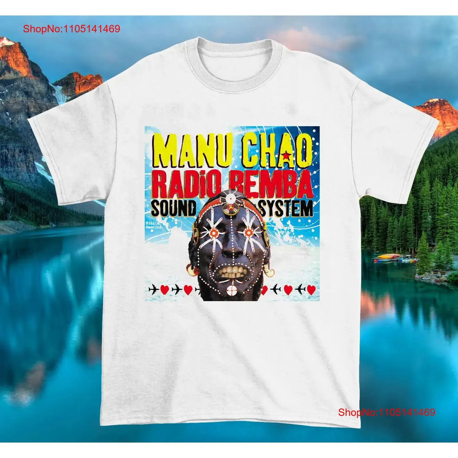 Manu Chao Radio Bemba Sound System On Tour T Shirt Full Size S 5XL vintage Washed graphic Versatile designer clothes streetwear