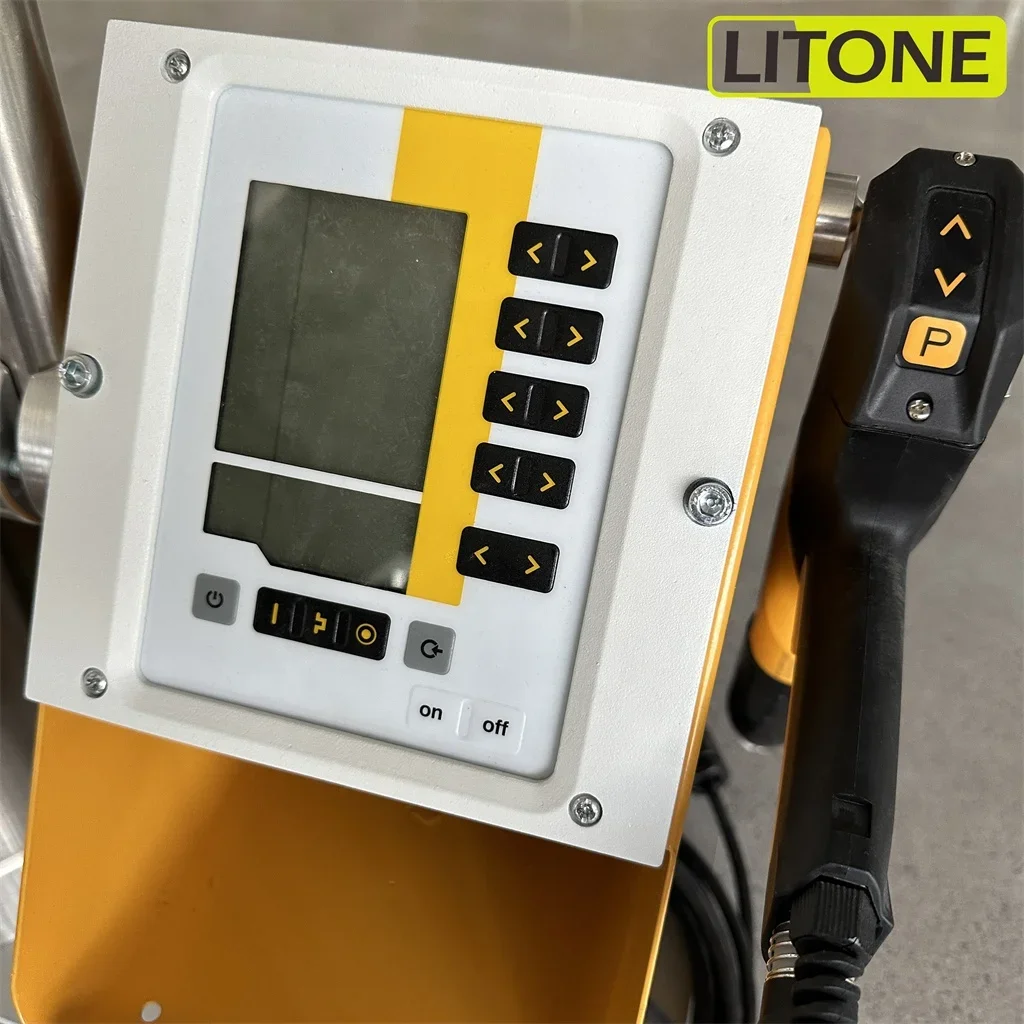 Litone Cheap Manual Electrostatic Powder Spray Equipment OptiFlex-2L with powder hopper