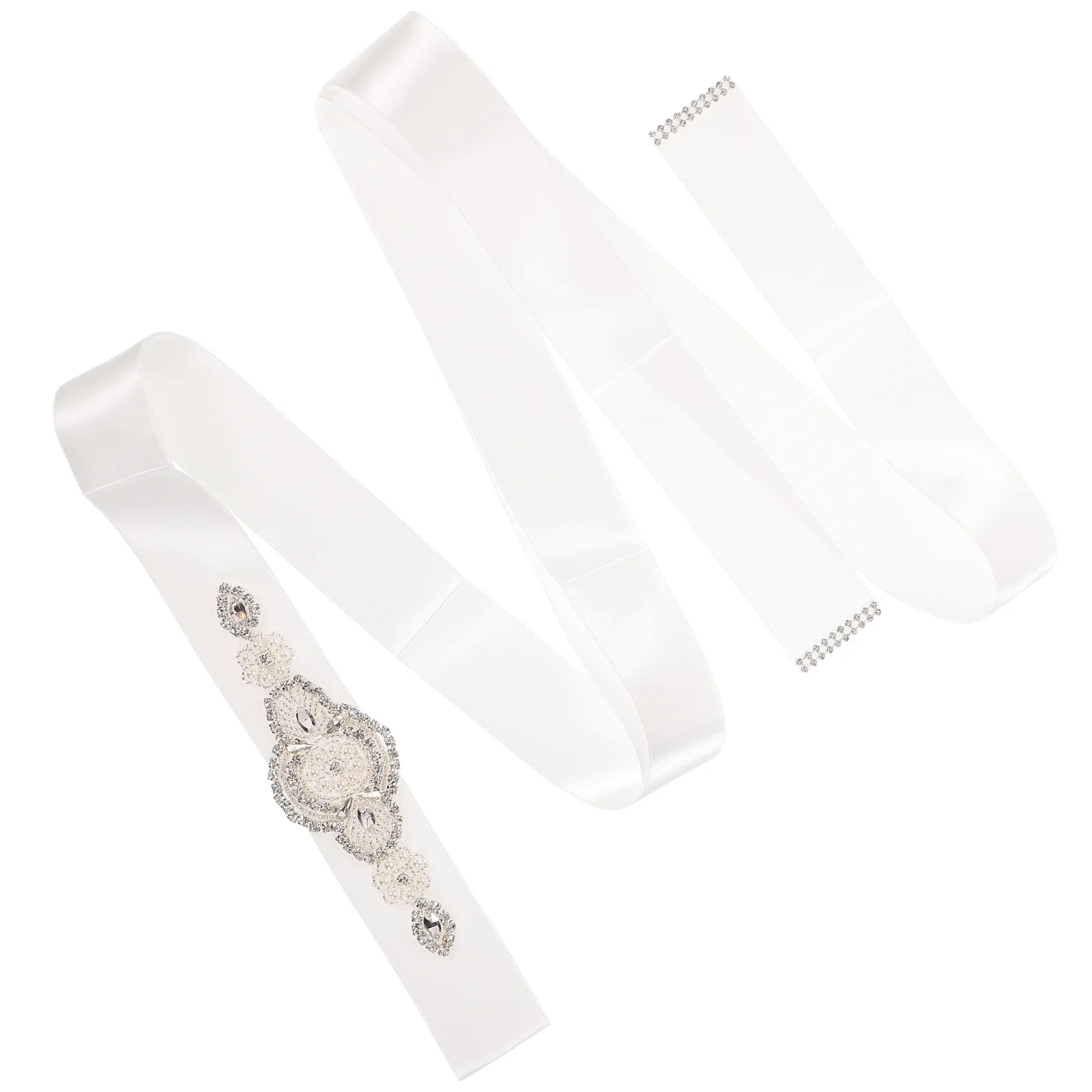 

Rhinestone Belt Dress Women Bride Formal Belts White Bridal Belts Rhinestone Bridal Belt Luxurious H Sewn Accessories