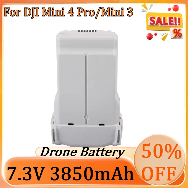 

New 3850mah 7.3V for DJI Mini 4 Pro/Mini 3 Intelligent Flight Battery High Quality Compatible Drone Battery
