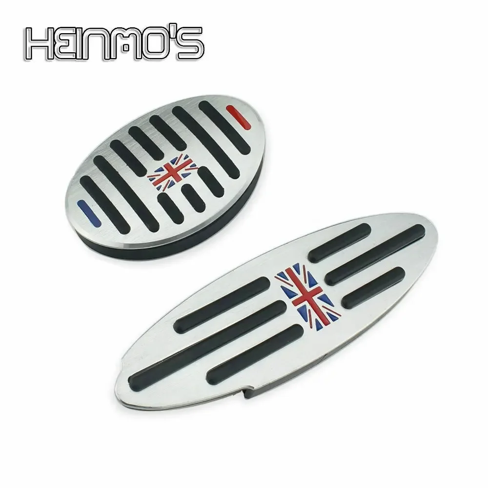 Foot Rest Pedal Sticker for Mini Cooper One S R50 R52 R53 R55 R56 R60 R61 F55 F56 F54 F60 Countryman Clubman Accessories 2/3PCS