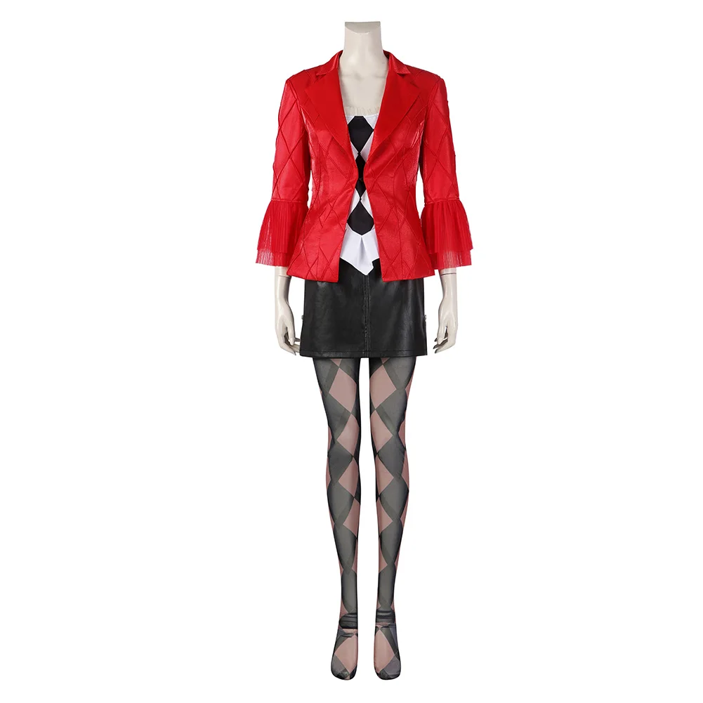 

Cosplay Costume Quinn Female Girls Fantasia Clothing Halloween Carnival Party Suit