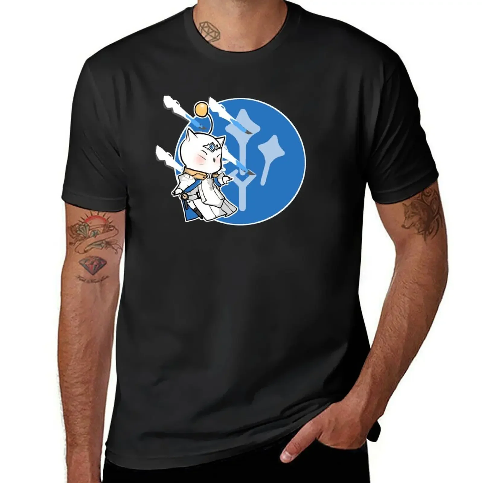 

SAGE MOOGLE FFXIV T-Shirt graphic tee shirt anime figures graphic t shirt vintage tee shirts for men