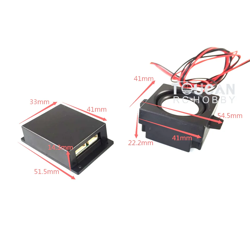 

Детали динамика звуковой системы HUINA для гидравлического радиоуправляемого экскаватора 1/14 K970, модель «сделай сам», высококачественное обновление звука для энтузиастов