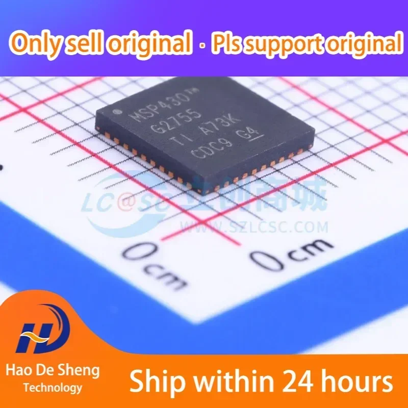 10 قطعة/الوحدة MSP430G2755IRHA40R QFN-40 جديد الأصلي في المخزون #1