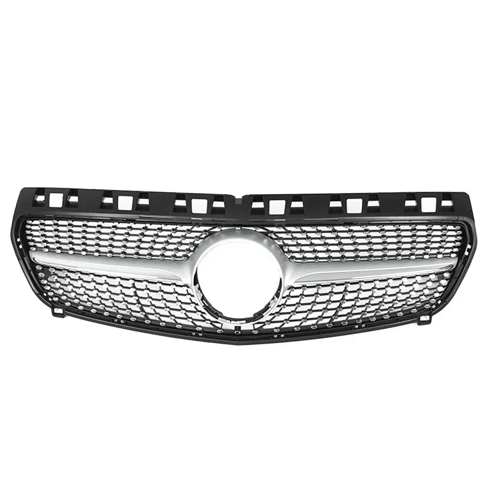 

Front Grille Hood Mesh Grill For Mercedes Benz A Class W176 A180 A200 A250 A45 AMG 2013-2015
