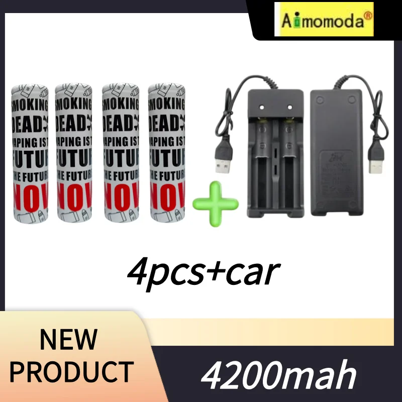 2025 منتج جديد 18650 بطارية 18650 3.7 فولت 4200 مللي أمبير بطارية ليثيوم أيون قابلة للشحن مناسبة لنماذج الألعاب ، مفك براغي ماكينات الحلاقة