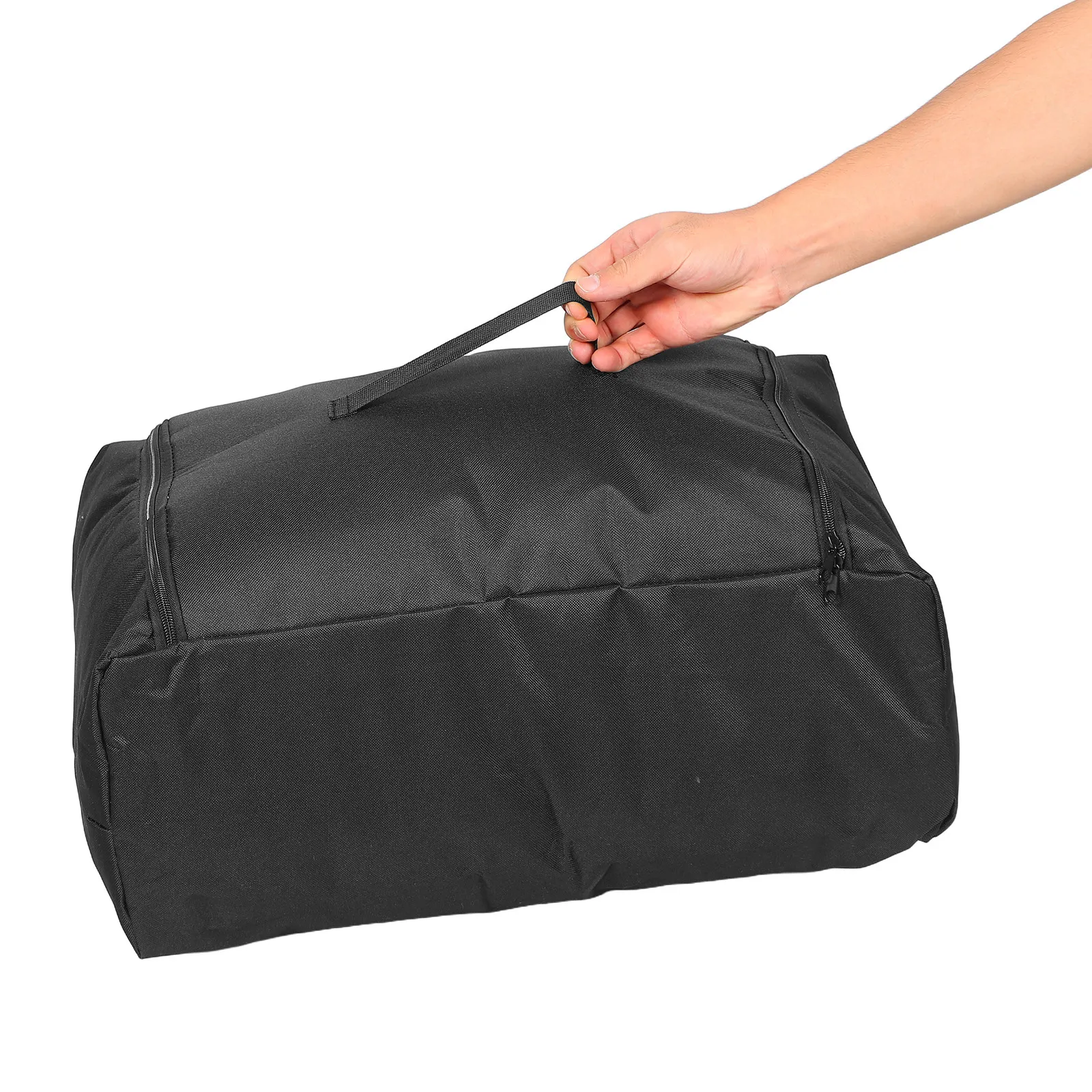 Black Bbq Meat Resting Bag Insulated Leakproof Thermal Fabric Food Storage Cooler Outdoor Cooking Meat Transporter Bag