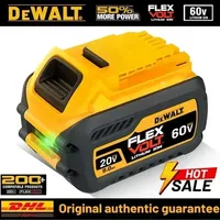 DEWALTOriginal battery 20V, 9.0AH,DCB609, DCB115, DCB118 battery charger, fast charging, lithium battery, tool battery