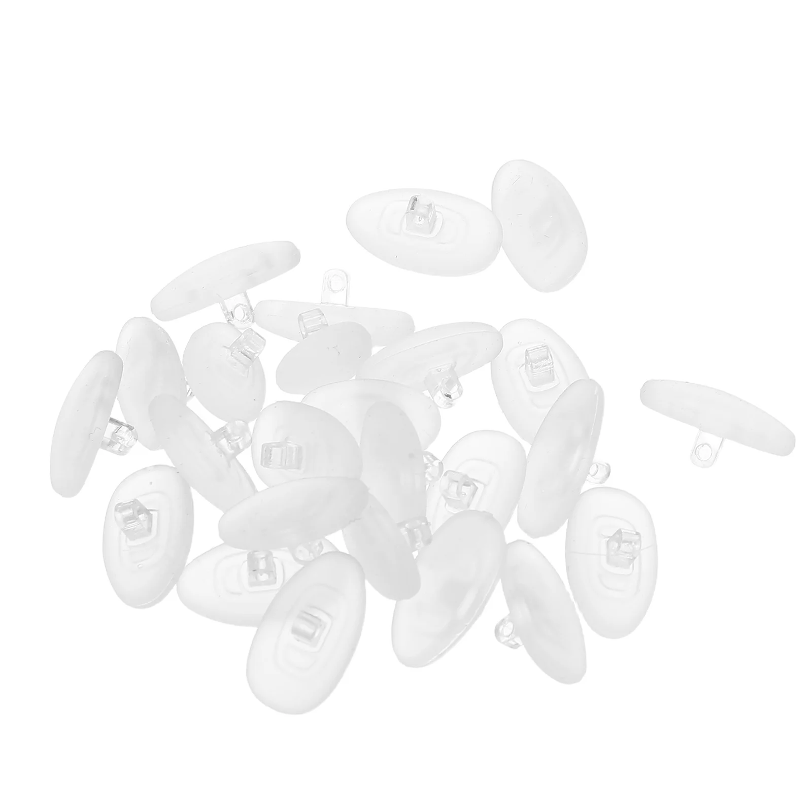 

12Pair Silicone Glasses Nose Pads Soft Anti-Slip Eyeglass Nose Cushions Replacement for Comfortable All-Day Wear Hypoallergenic
