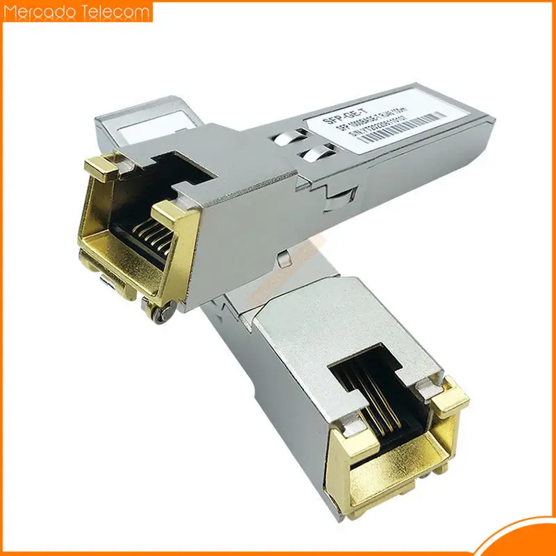 Модуль SFP Ethernet порт RJ45 коммутатор Gbic 10/100/1000 м соединитель медь RJ45 SFP модуль гигабитный Ethernet порт Бесплатная доставка