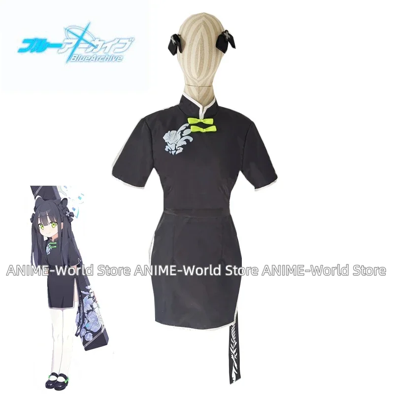 

Game Blue Archive Shun Cosplay Costume Women Cute Cheongsam Dress Suit Halloween Carnival Uniforms Anime Clothing Custom Made