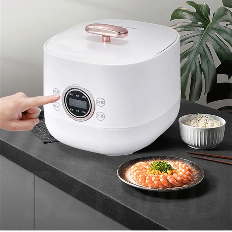 220v Smart Touch Reiskocher 2l Mini multifunktion ale Antihaft-Pfannen schnell kochende Suppe Reiskocher Küche Haushalts geräte