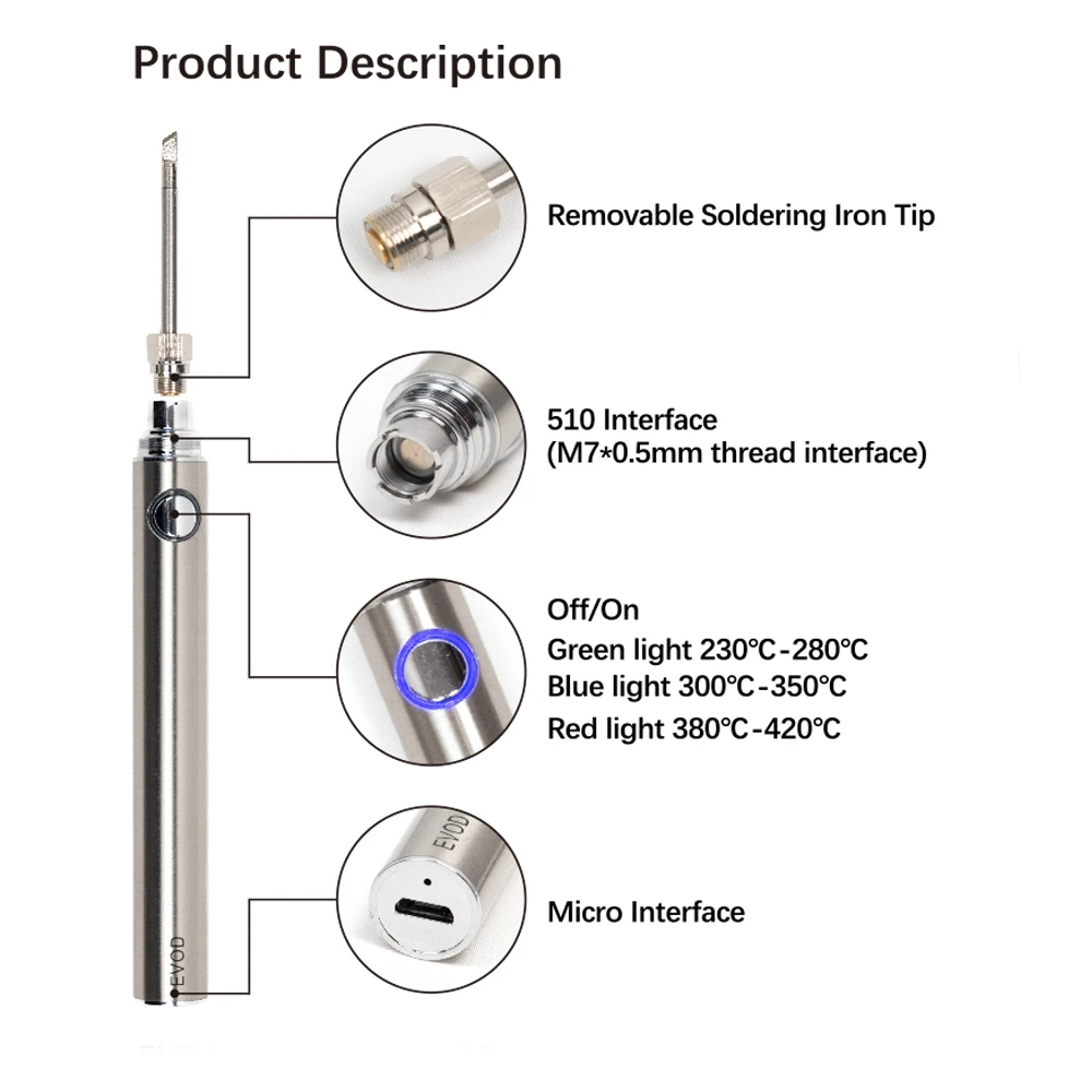 Rimozione del nastro elettrico per l\'estensione dei capelli punta di saldatura piatta strumento per salone nastro depilatore 5V senza nastro