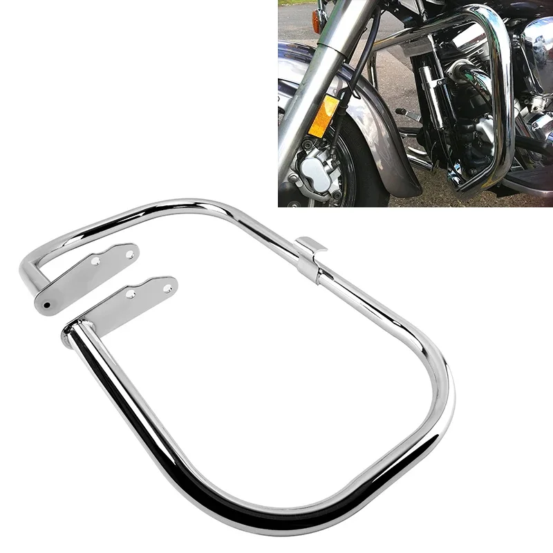 

Motorcycle Chrome Front Highway Engine Guard Crash Bar Falling Protection For Yamaha Road Star Silverado S XV1600/1700 1999-up