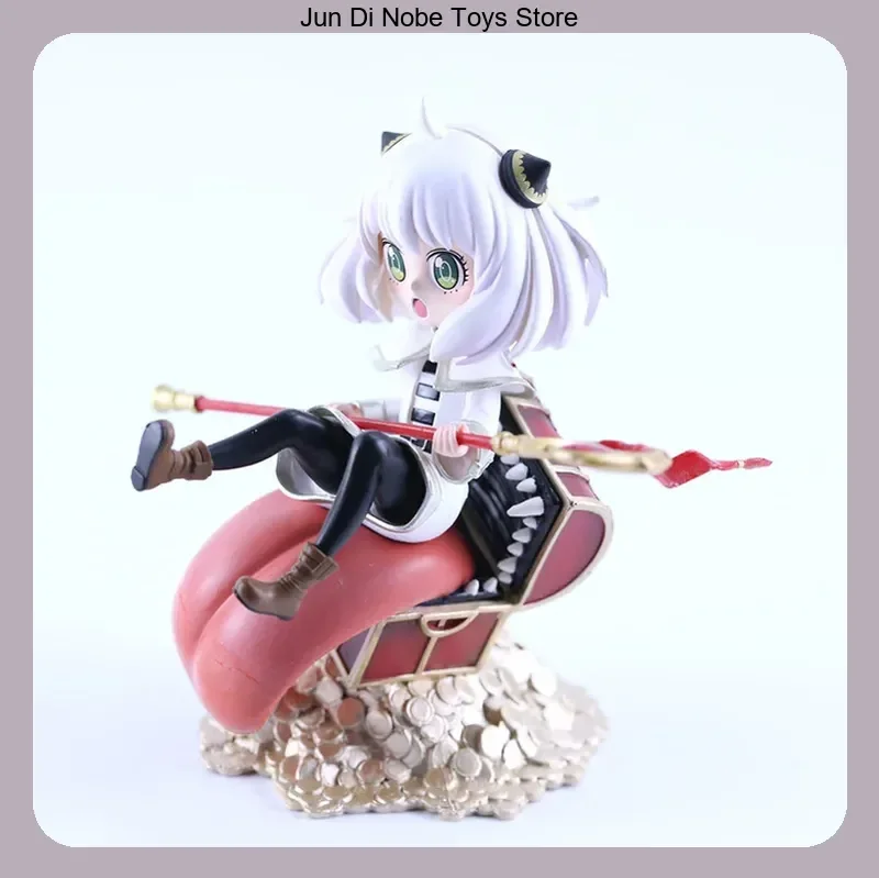 

Аниме-фигурка Аня Форджер из Spy×Family, 16,5 см, модель статуэтки, интересная коллекционная настольная декорация, украшение, игрушка, подарок