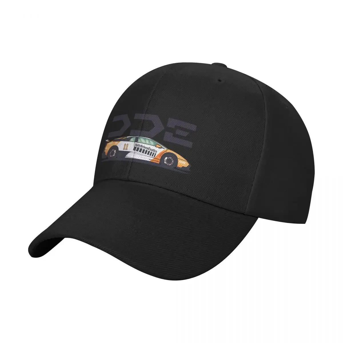 DDE Daily Driven Exotics - Roaring Supercar Majesty - Lambo Murcielago LP640 Baseball Cap Bobble Hat Wild Ball Hat Boy Women's